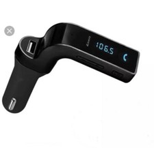 FM Transmitter Bluetooth Car Mp3 Player Wireless Radio USB Charger Color Black