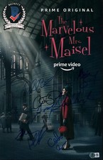 MARVELOUS MRS.MAISEL SIGNED CAST BROSNAHAN SHALHOUB + 11X17 PHOTO BAS COA LOA MARVELOUS MRS.MAISEL SIGNED CAST BROSNAHAN SHALHOUB + 11X17 PHOTO BAS COA LOA