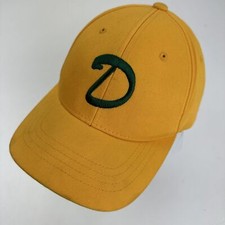 Unknown D Logo Yellow Green Youth Ball Cap Hat Adjustable Baseball