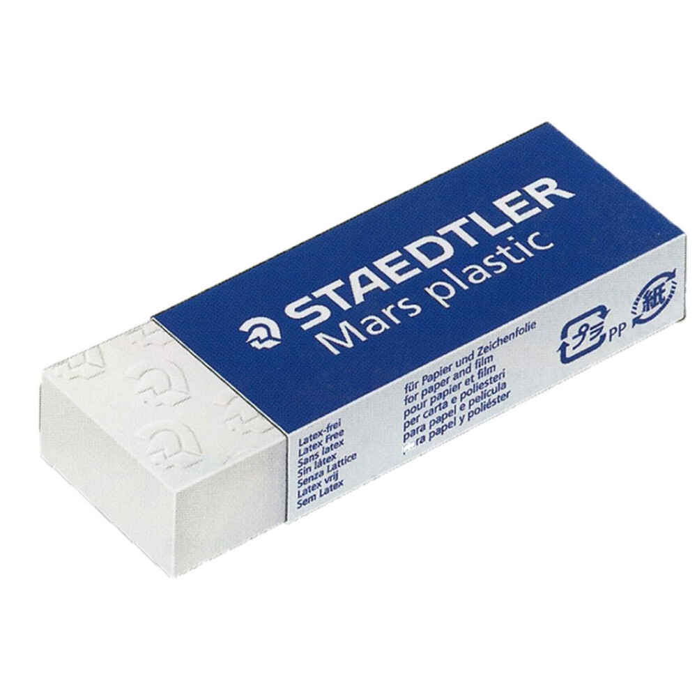 Staedtler – Gomma Mars Plastic Bianca 20 Pezzi Staedtler