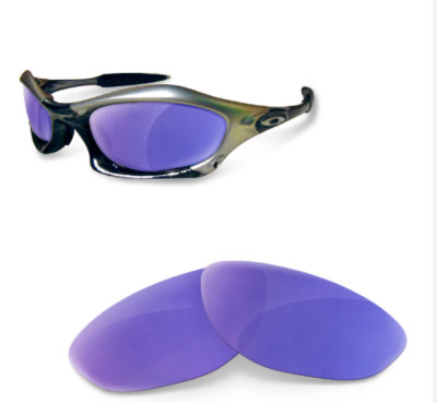 newpolar replacement polarized lenses for oakley splice purple mirror