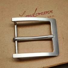 HANDMADE SOLID 925 STERLING SILVER BUCKLE Belt 40mm