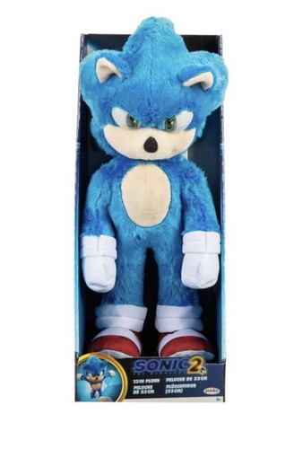 sonic fluffy toy