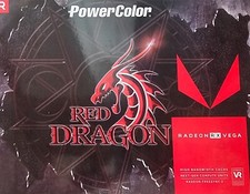 PowerColor Radeon RX Vega 56 8GB Red Dragon GAMING MONSTER Barly Used