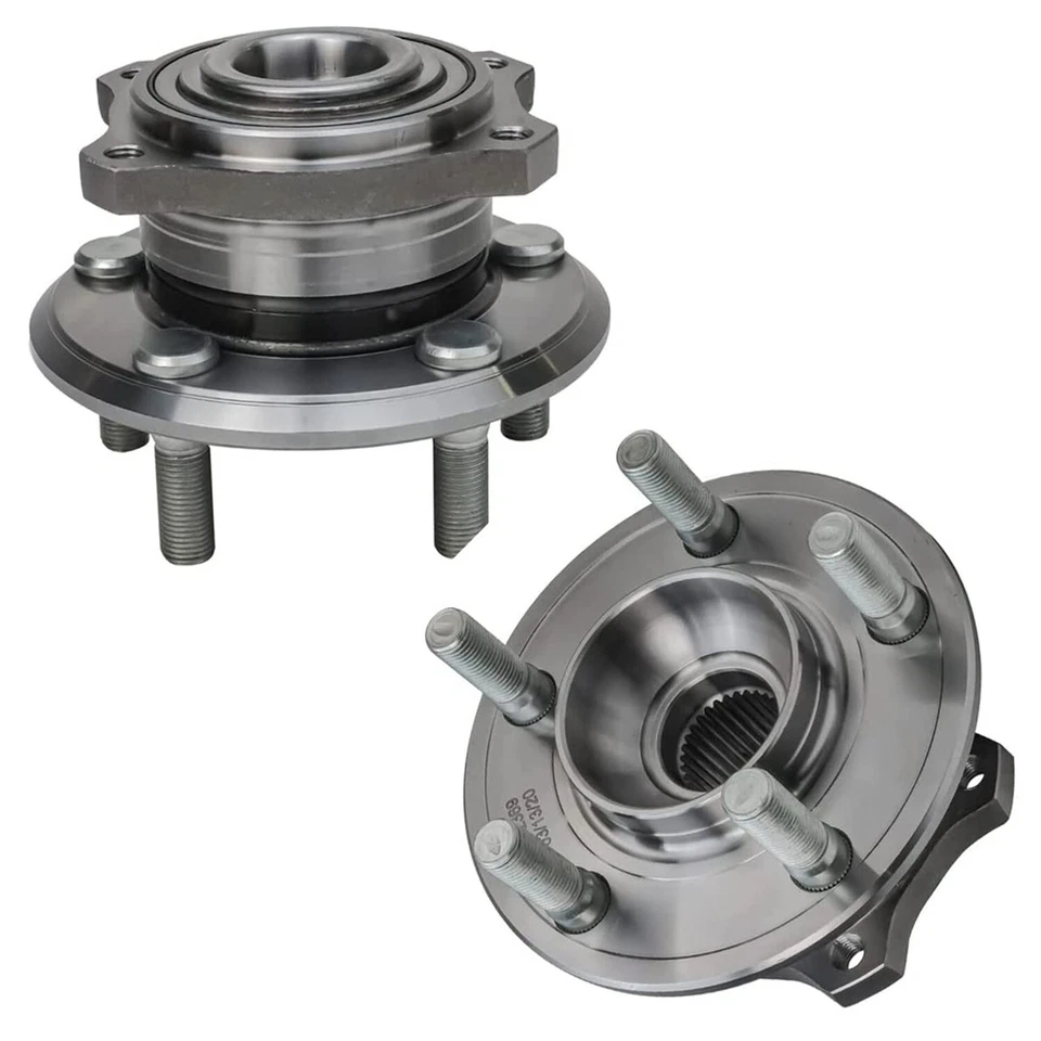 Rolamentos de cubo de roda traseira dianteira AWD para 2009 2010 2011 2012-2014 Dodge Charger 300 - Imagem 4 de 4