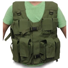 Ultimate Arms Gear Tactical Zahal IDF Series Tactical Vest Color : OD Green