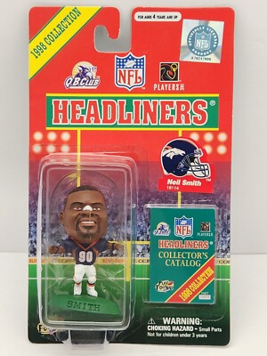 Headliners Corinthian 1998 Neil Smith #90 Denver Broncos 1:18 Scale 3'' Figure