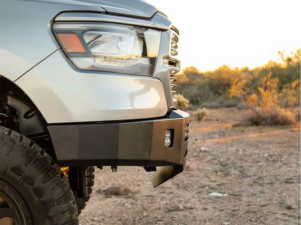 FRONT BUMPER FOR RAM 1500 19-24 ALUMINUM PLATE NO RUST 65% LIGHTER THAN STEEL Foto 2 de 4