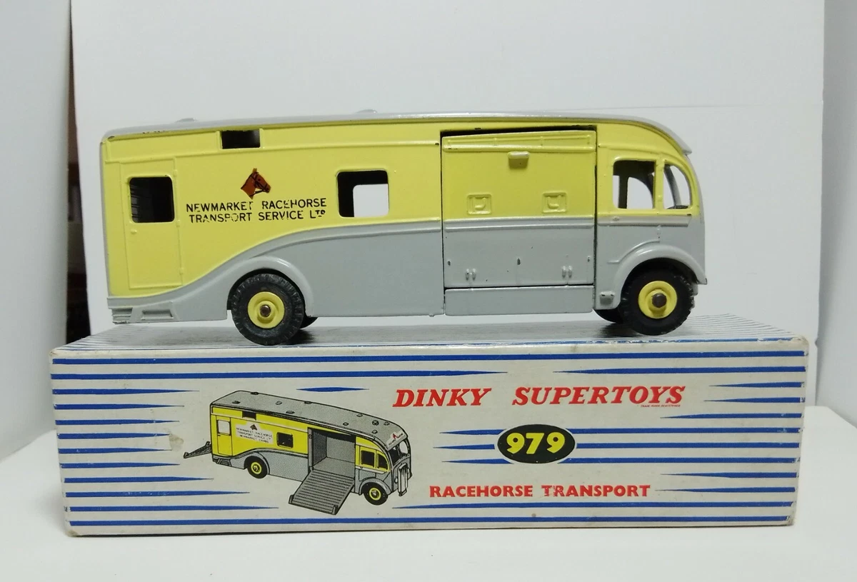 Dinky Toys 980 Horsebox Hire Service – Version US, Boîte D'origine, 1/43
