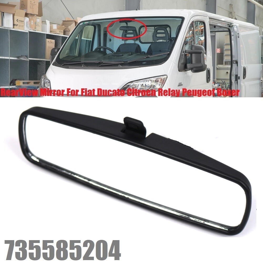 Rear View Mirror Replacement Interior For Fiat Ducato, Peugeot Boxer ...