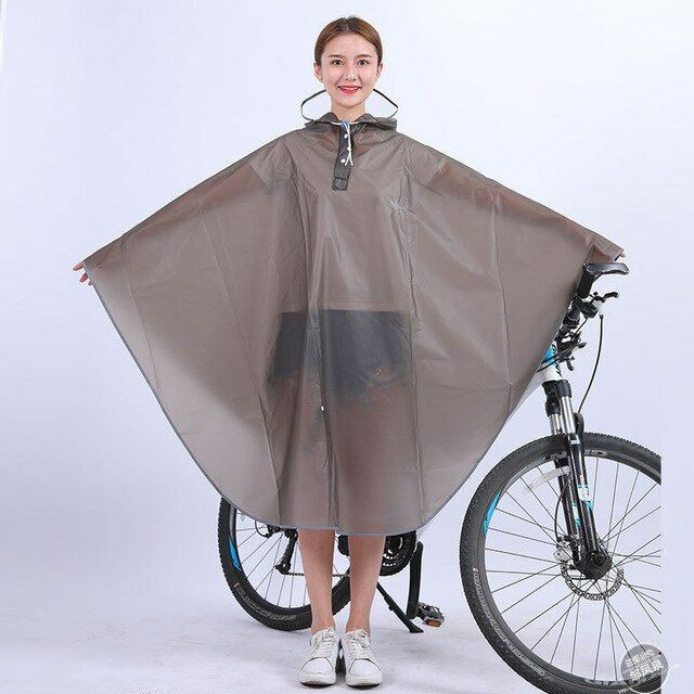 raincoat bicycle