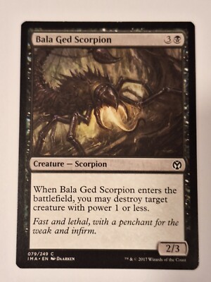 Bala Ged Scorpion - Iconic Masters - Magic the Gathering MTG Nice!