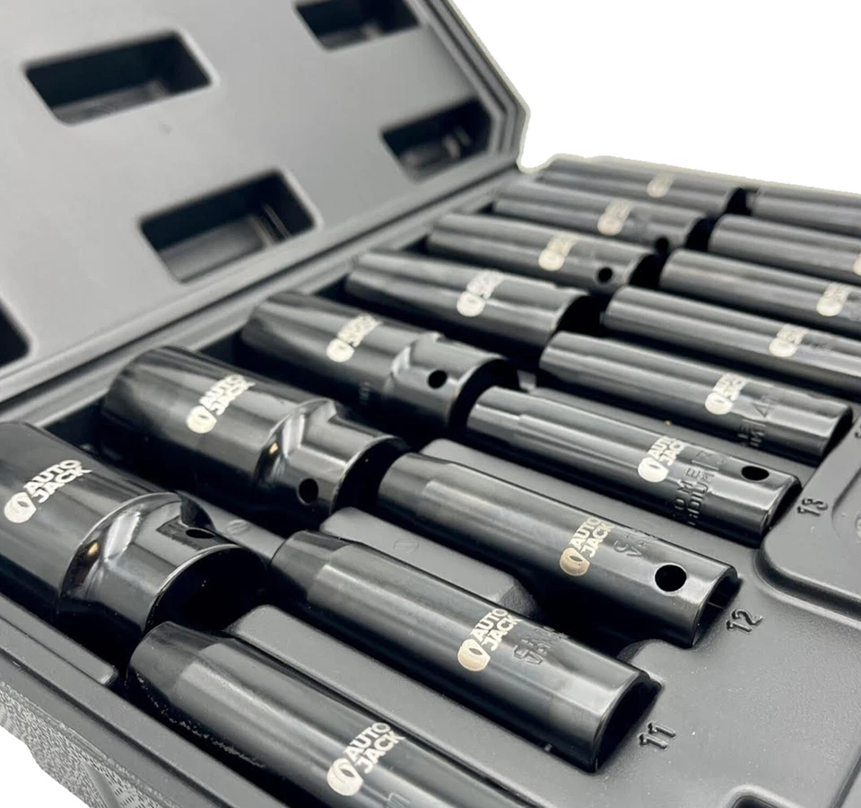 Deep Impact Socket Set 16pc Metric 1/2in Drive 10–32mm CrV 6 Point Phosphate - Image 4 of 4