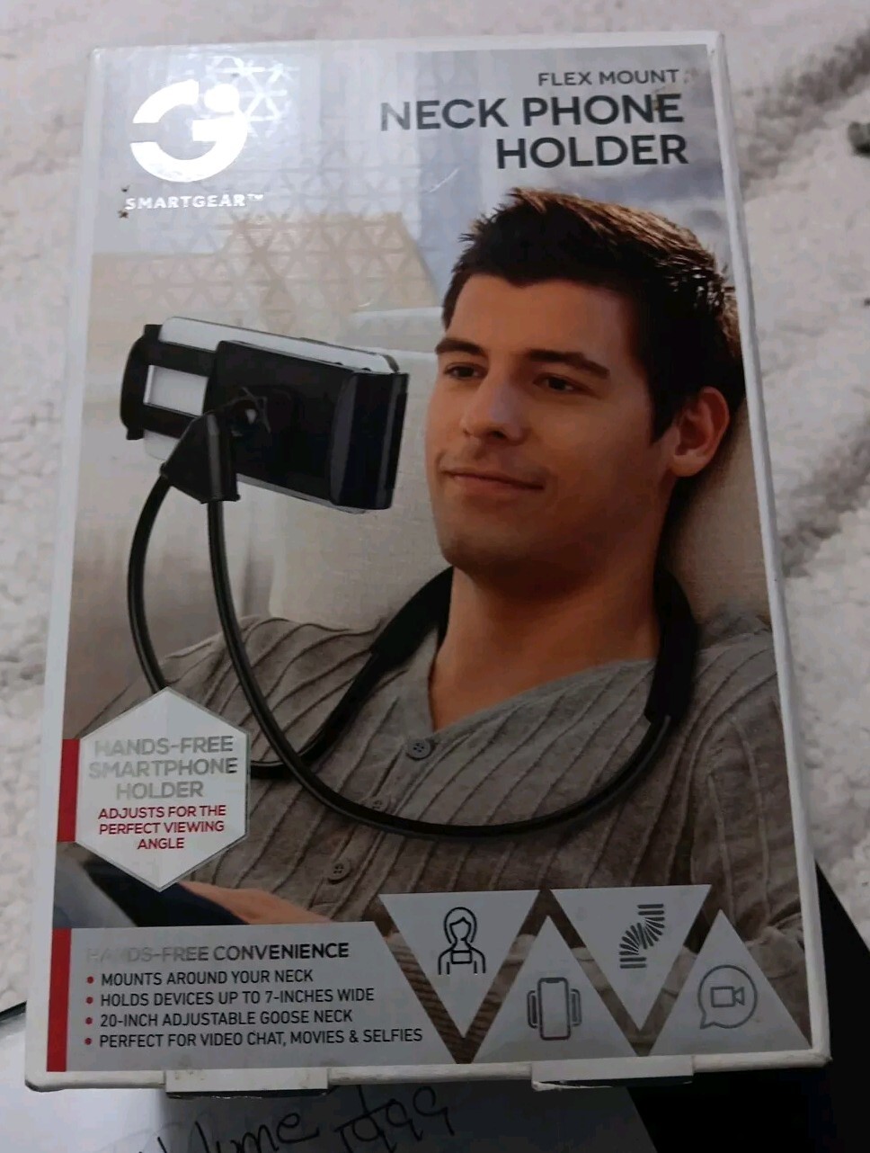 Flex Mount Neck Phone Holder By Smartgear New Sealed Idea For Selfies & Video...