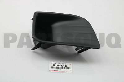 5212860080 Genuine Toyota COVER, FRONT BUMPER HOLE, LH 52128-60080
