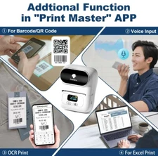 Phomemo M110 Self-adhesive Smart Thermal Label Printer