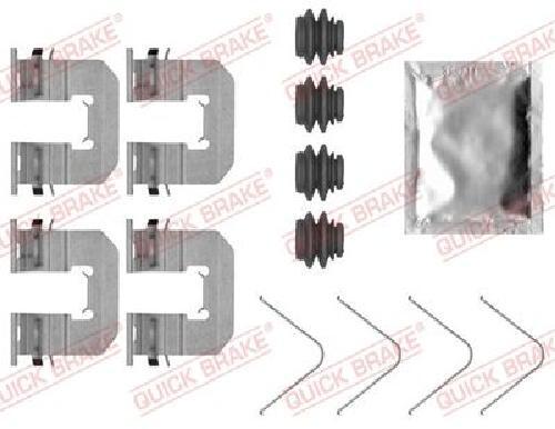 Quick Brake Kit D'accessoires, Plaquette De Frein À Disque 1090068 Ford;Hyundai - Image 2