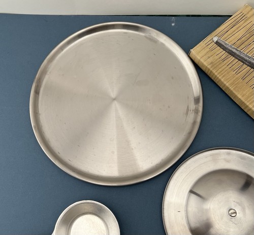 Kamenstein Fonduetopf Neu im Karton Edelstahl 1,5 Qt. Ständer/Brenner Made In Italy - Bild 5 von 8