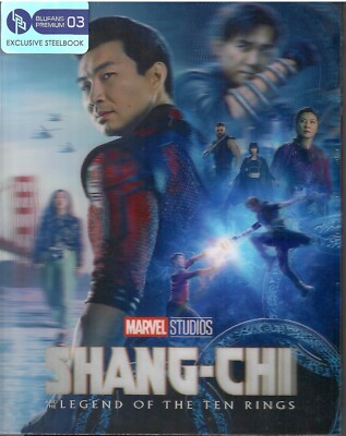 Shang-Chi and the Legend of the Ten Rings Lenticular SteelBook No 4K Blu-ray