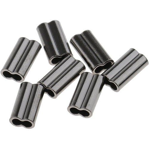 Manchons De Sertissage Double Pour Pêche Dorisea - Cuivre, Diamètres 0.8 à 2.5 Mm - Lot 50-1000 Pièces