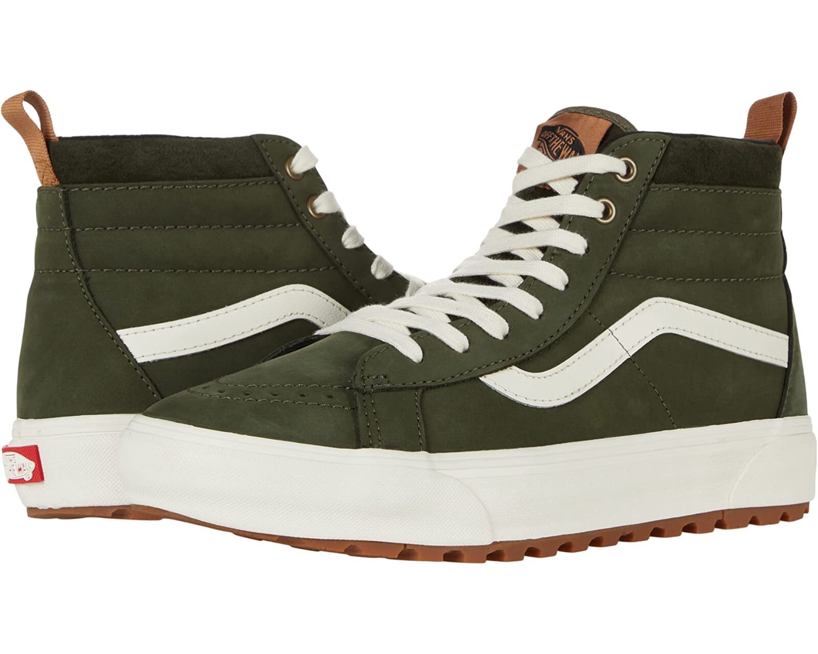 Vans SK8-Hi Grape Leaf Nubuck Sneakers Men 6.5 Women 8-image