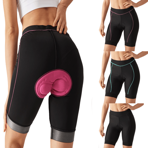 MEETYOO Fahrradunterhose Damen Fahrrad Unterwäsche 4D Gepolstert Radlerhose- - Bild 1 von 22