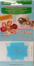 Clover Kanzashi Flower Maker, Round Petal, Small 50mm Make Flowers Quick 8480