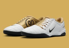 Nike Total 90 3 SP Hombre Blanco Metálico Dorado Tenis Deportivos HJ9351-101