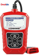 KW310 OBD2 Scanner Full OBDII Functions 10 Modes Automotive Engine Fault Code Re