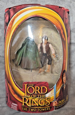 2002 Lord of the Rings FRODO Light-Up Sword The Two Towers Action Figure 