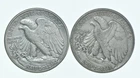 Sharp 50c 1946 1945 Walking Liberty Half Dollar - Collection Lot *560