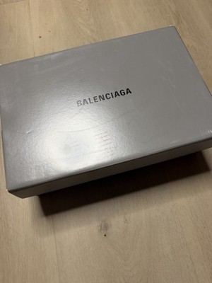 BALENCIAGA Authentic Gray Empty Storage Gift Shoe Box 13x9x5.70 Inches