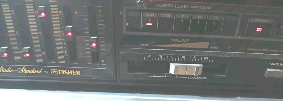 Amplificador estéreo integrado vintage FISHER CA-235 potencia probado y funcionando Foto 3 de 4