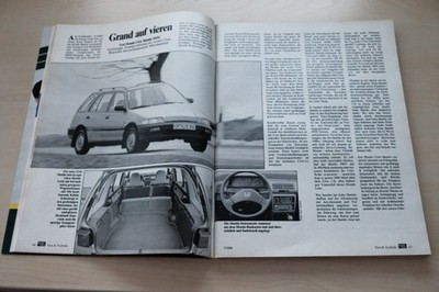 Auto Motor Sport AMS 07/1988 Honda Civic Shuttle 4WD mit 109PS im TEST auf 3 Sei