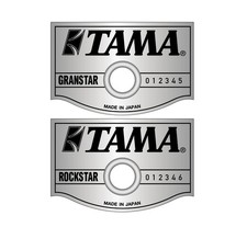 Distintivo batteria TAMA | Granstar, Rockstar, Rockstar Pro