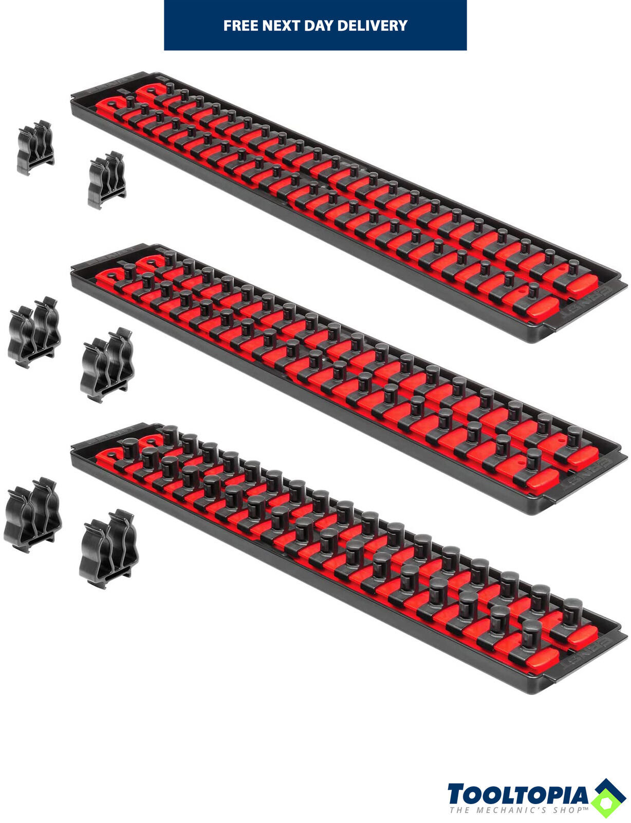 ERNST TOOLS Socket Boss Combi Pack Red E8510