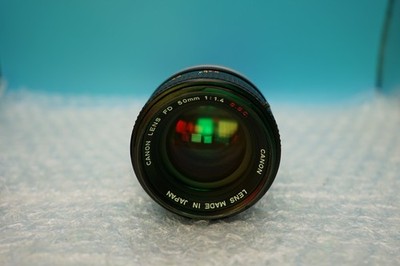 Canon FD 50 mm F/1.4 S.S.C Objektiv