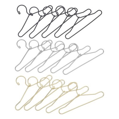 15 Pcs Miniaturpuppen-accessoires Bastelhänger Mini-Kleiderbügel Für Kleidung