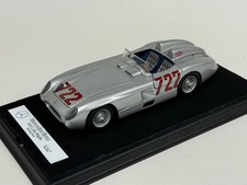 1/24 Minichamps Mercedes Benz SLR 722 1955 Mille Miglia Moss Silver    ABG215