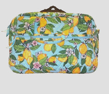 Bolso de Viajero Vera Bradley Mediano Lemon Grove Nuevo con Etiquetas Equipaje Llevar Cordón GRATIS