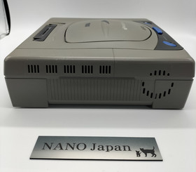 Sega Saturn Console Gray HST-3200 Japanese Version TESTED