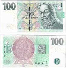CZECH REPUBLIC 100 Korun 2018, P-18g, National Bank with Folder Serial J53461293