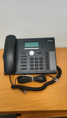 Mitel MiVoice 5370 digitales Systemtelefon mit Zubehör  - Anthrazit - NEU