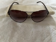 O By Oscar De La Renta Aviator Sunglasses 3076-200 W Pouch