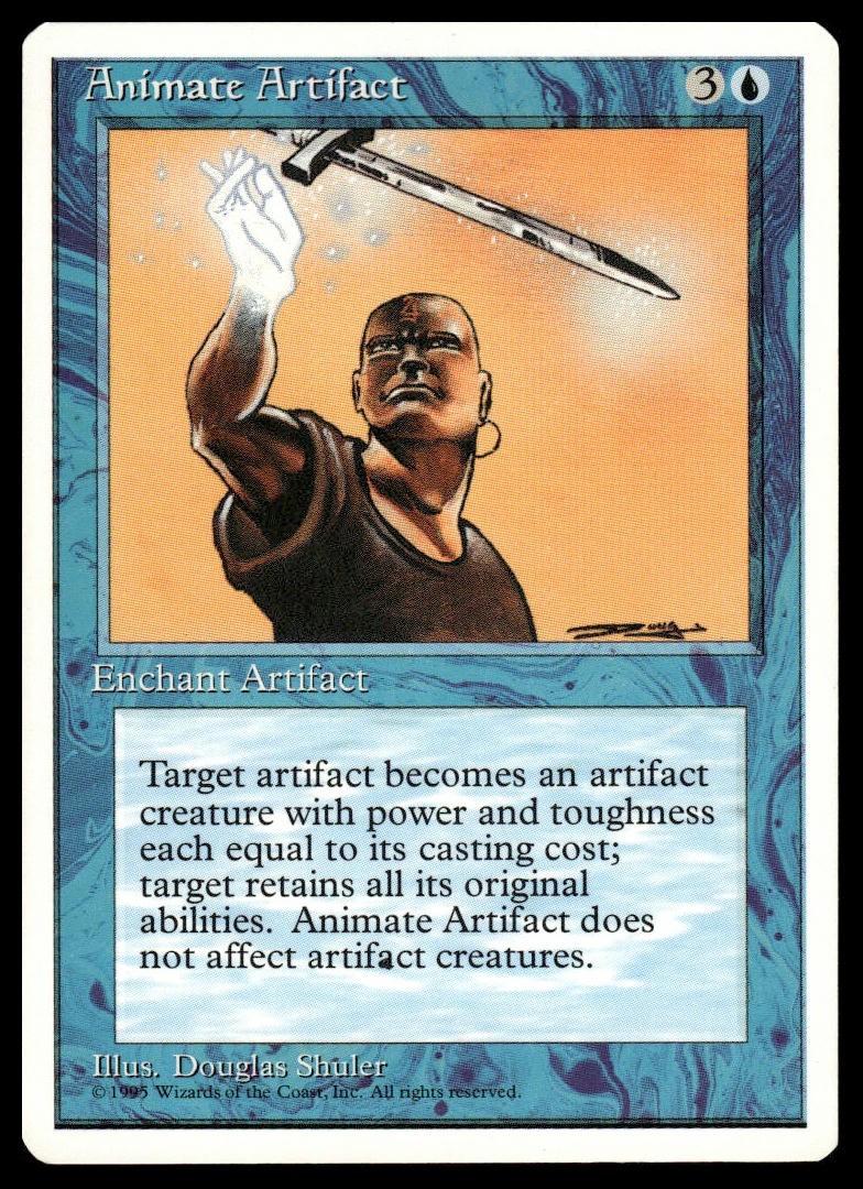 MTG Fourth Edition - Animate Artifact - Lightly played