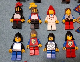 1989 LEGO 6060 CASTLE KNIGHTS CHALLENGE COMPLETE WITH MANUAL