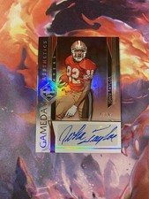 2023 Panini Limited - Gameday Aesthetics John Taylor #GDA-JTA Spotlight Gold /49