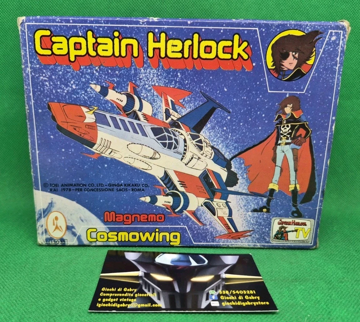 Magnemo COSMOWING Capitán Herlock Harlock fundido a presión Takara Ceppi Ratti, Hong Kong