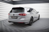 Maxton Design Diffusor Flaps Passend FüR VW Passat R-Line B8 FL Schwarz Hochglan