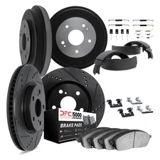 For Toyota Celica 01-05 Brake Kit DFC PRO-KIT 5000+ Drilled & Slotted Front &